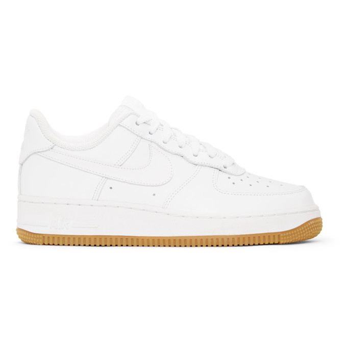 Photo: Nike White Air Force 1 07 Sneakers