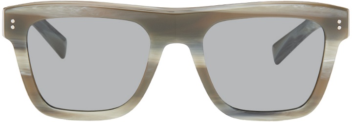 Photo: Dolce & Gabbana Gray Square Sunglasses