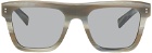 Dolce & Gabbana Gray Square Sunglasses