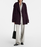 Jardin des Orangers Cotton and cashmere wide-leg pants