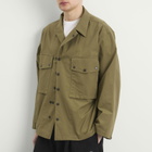 Needles Men's Cotton Ripstop Field Jacket in Olive