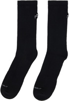 A-COLD-WALL* Black Bracket Socks