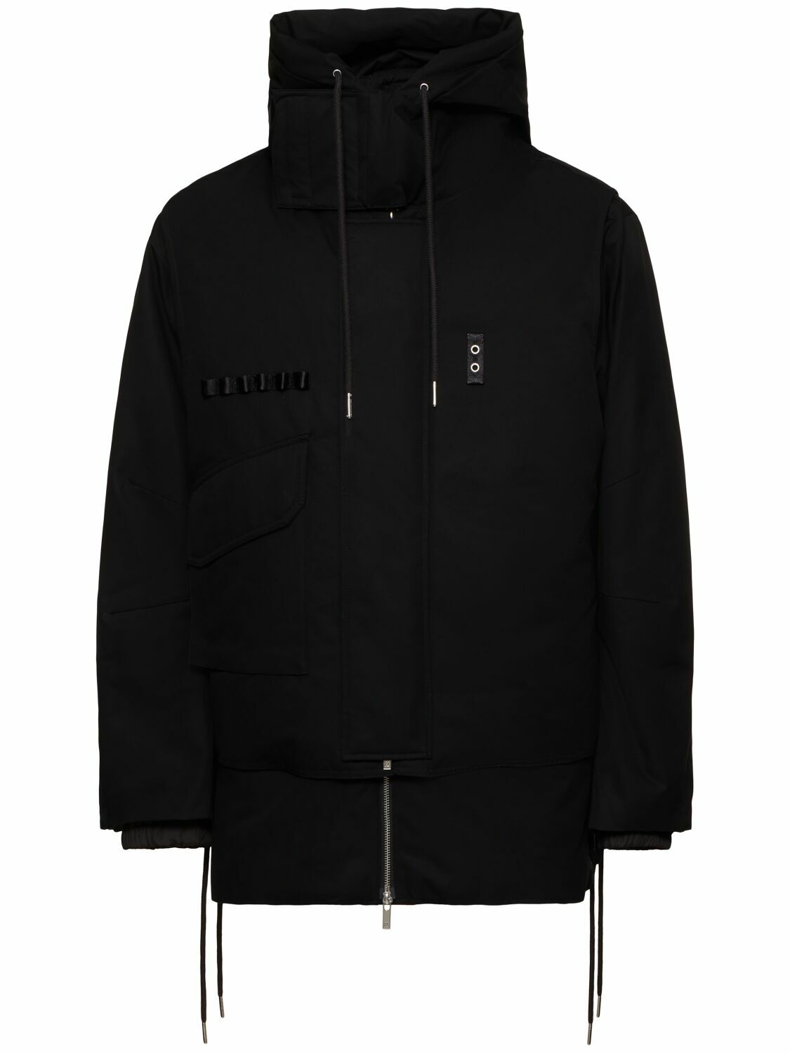 Helmut Lang Black Re-Edition Hooded Parka Helmut Lang