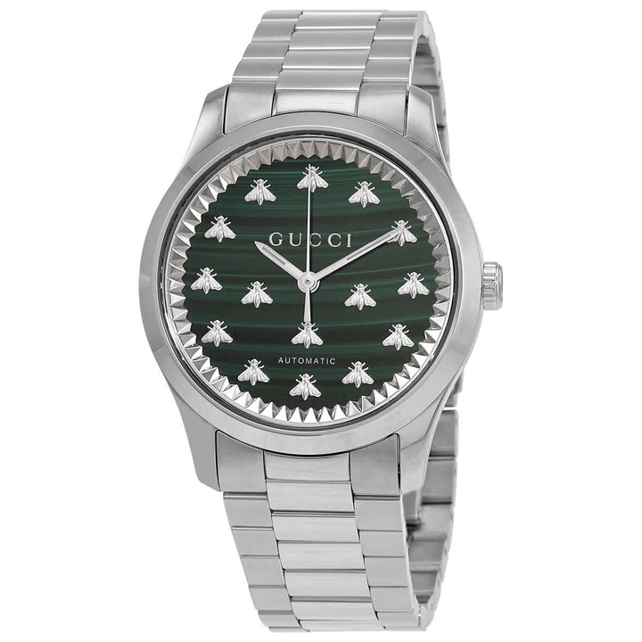 Photo: Gucci G-Timeless Automatic Green Dial Unisex Watch YA1264176