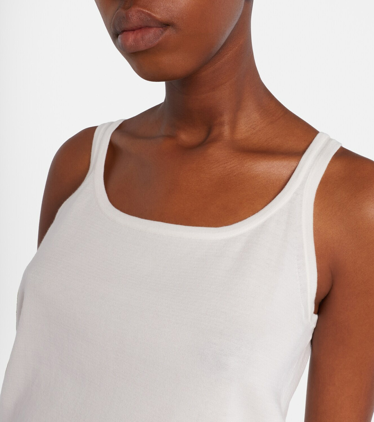 Max Mara Umano cotton tank top