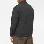 And Wander Men's T/C Alpha Shirt Jacket in Black