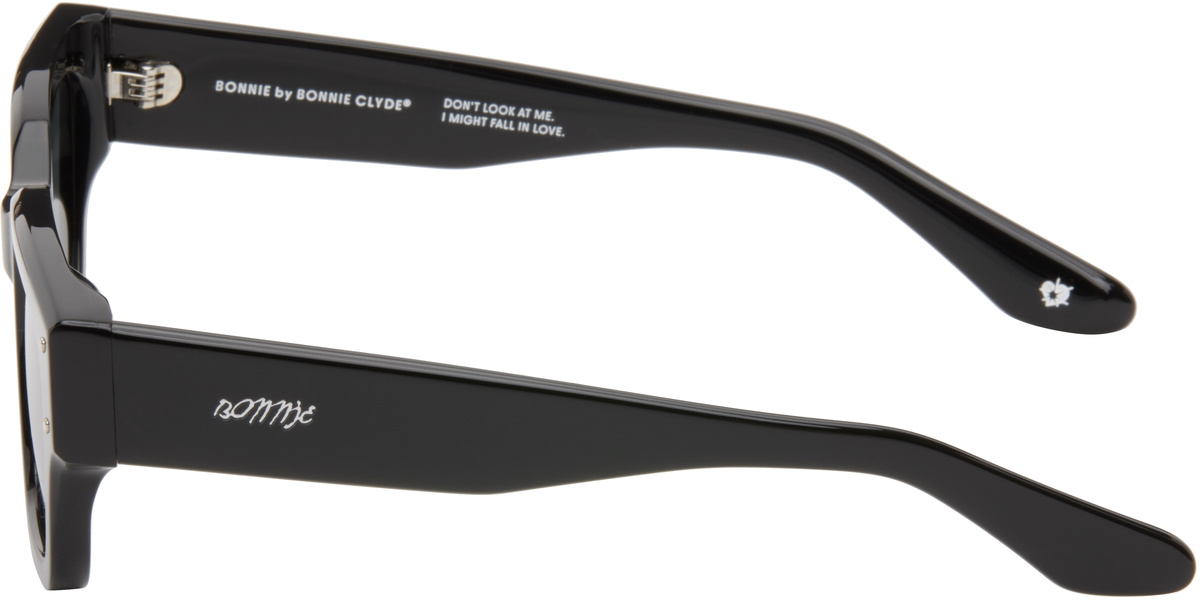 BONNIE CLYDE Black Punch Punch Sunglasses
