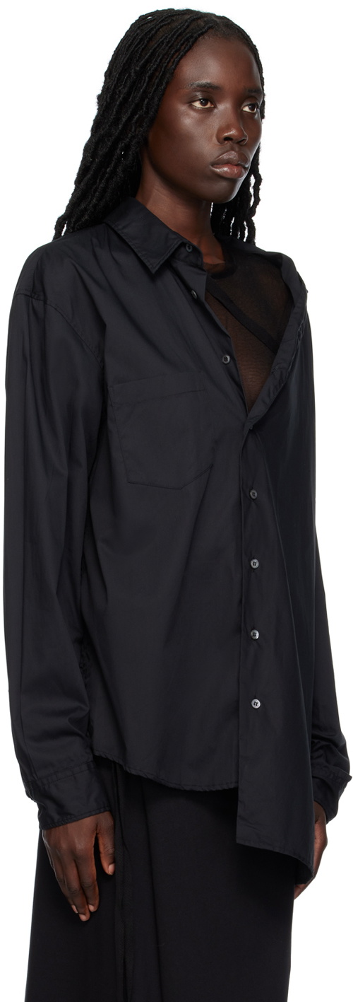 Ann Demeulemeester Black Nelly Shirt Ann Demeulemeester