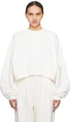 WARDROBE.NYC Off-White Hailey Bieber Edition HB Track Sweatshirt