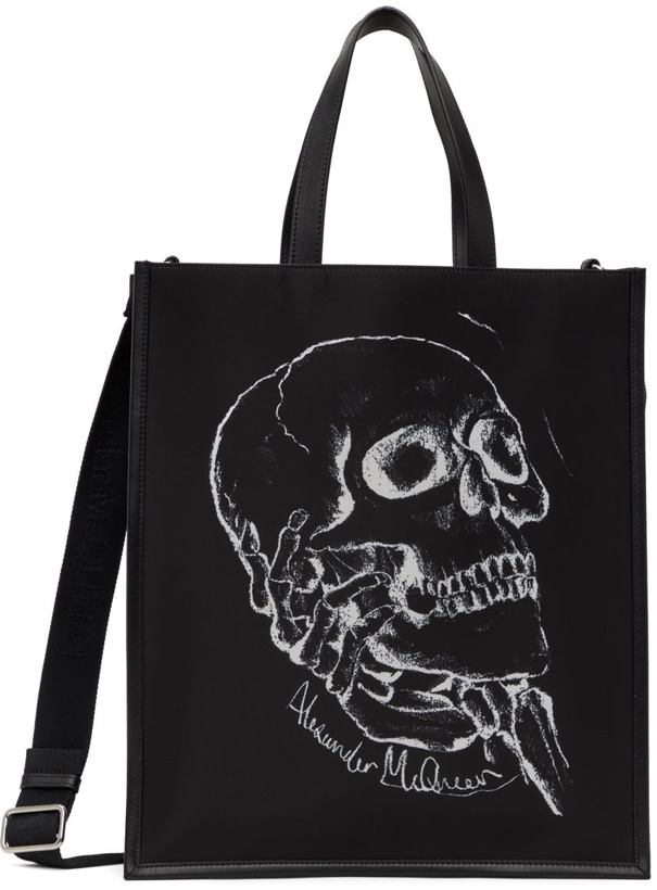 Photo: Alexander McQueen Black Skull Edge Tote