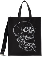 Alexander McQueen Black Skull Edge Tote