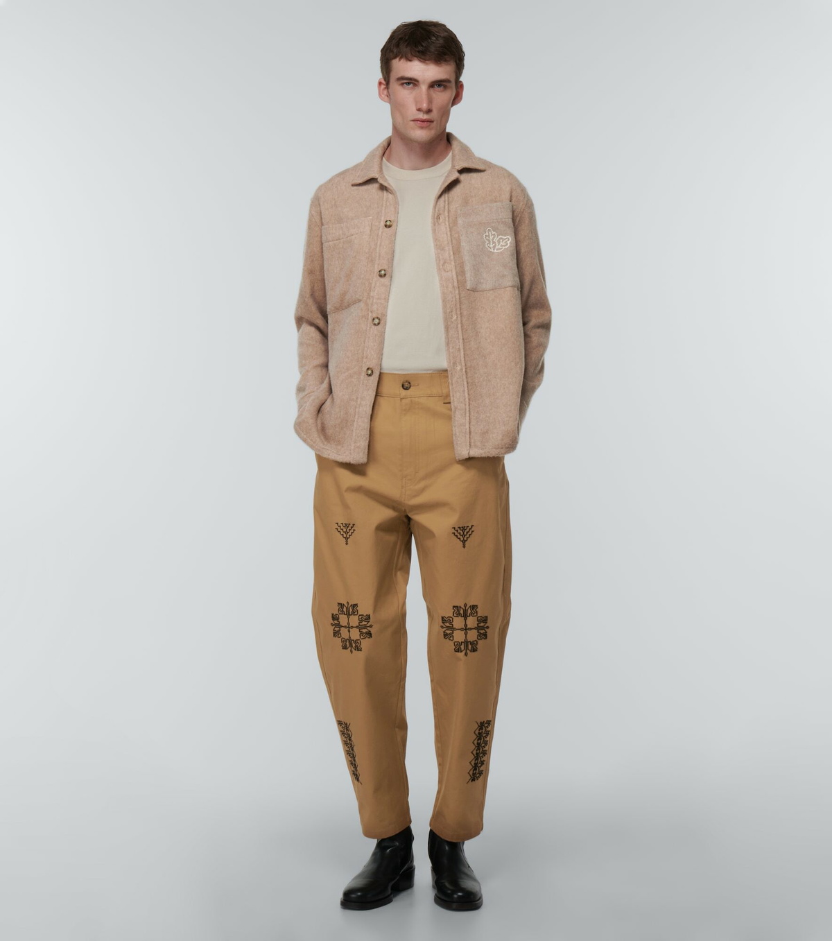 Adish - Embroidered wool jacket