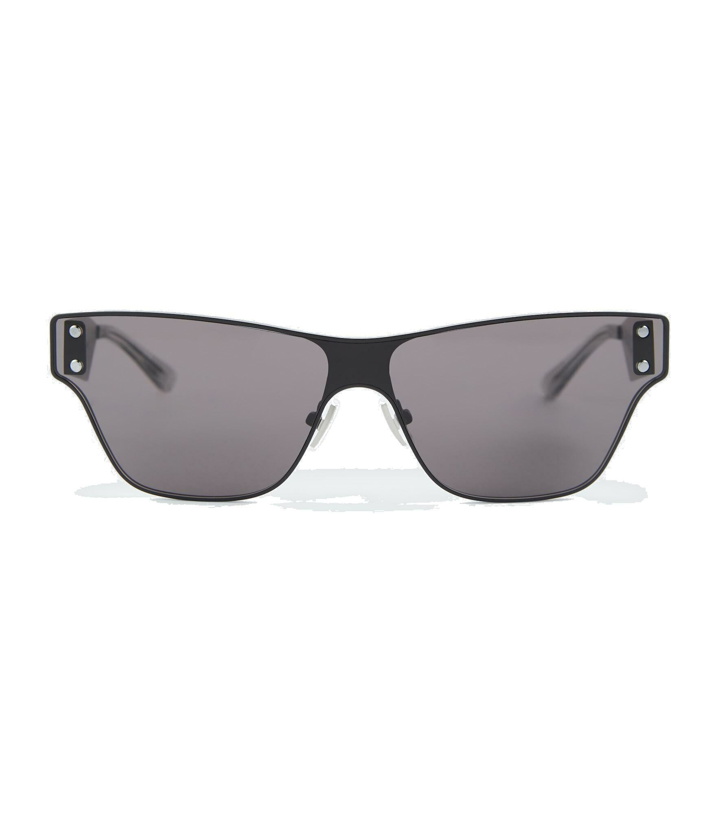 Photo: Bottega Veneta - Square metal sunglasses