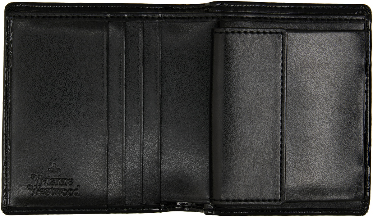 Vivienne Westwood Black Billfold Wallet