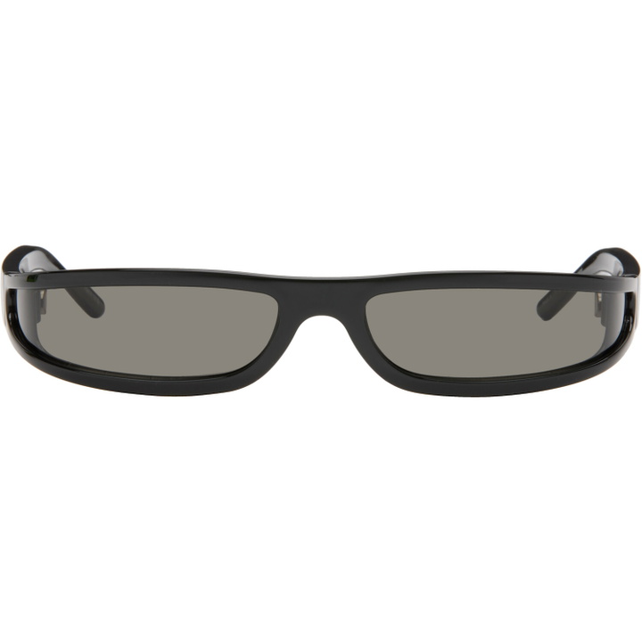 Photo: Rick Owens Black Tower Fog Sunglasses