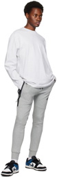 Nike Gray Solo Swoosh Long Sleeve T-Shirt