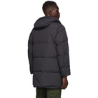 Snow Peak Black Down Recycled Nylon Ripstop Jacket