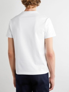 Alexander McQueen - Slim-Fit Printed Cotton-Jersey T-Shirt - White