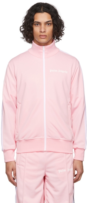 Photo: Palm Angels Pink Classic Track Jacket