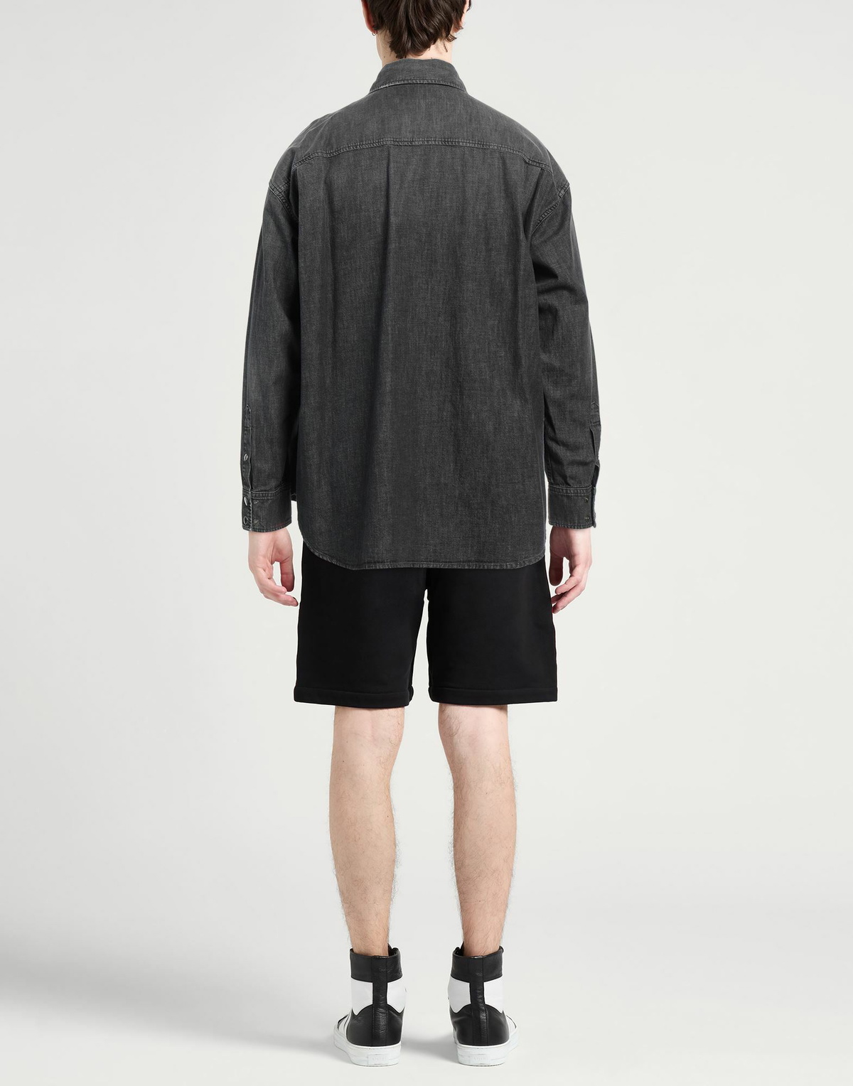 Dolce & gabbana Mens Denim shirt in Black