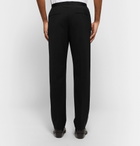 Helmut Lang - Reflective-Trimmed Stretch-Wool Trousers - Men - Black