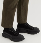 Alexander McQueen - Suede High-Top Sneakers - Black