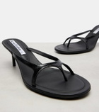 Acne Studios Beverly patent leather thong sandals