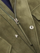 Gabriela Hearst - Darwin M64 Oversized Suede Jacket - Green