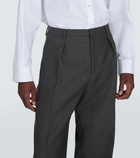 Zegna Oversized wool pants