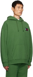 Tommy Jeans Green Awake NY Edition Hoodie