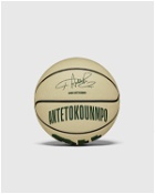 Wilson Nba Player Icon Mini Basketball Giannis Size 3 Green|Beige - Mens - Sports Equipment