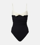 Valentino Bow-detail swimsuit