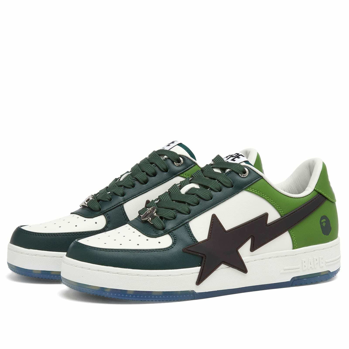 A Bathing Ape Men's Bape Sta OS Sneaker in Green