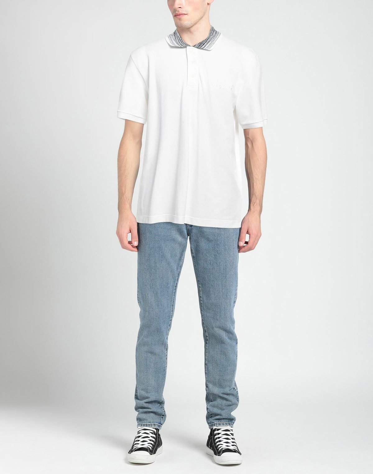 Missoni Mens Polo shirt in White