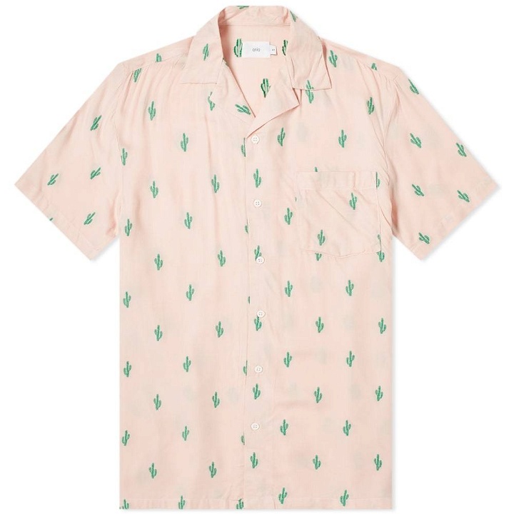 Photo: Onia Embroidered Cactus Vacation Shirt