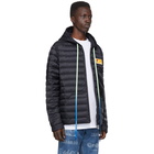 Off-White Navy Down Packable Puffer Jacket