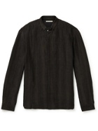 11.11/eleven eleven - Linen Shirt - Black