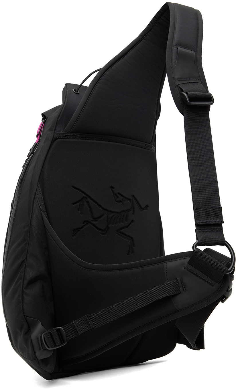 ARC'TERYX System A Black Quiver Crossbody Backpack