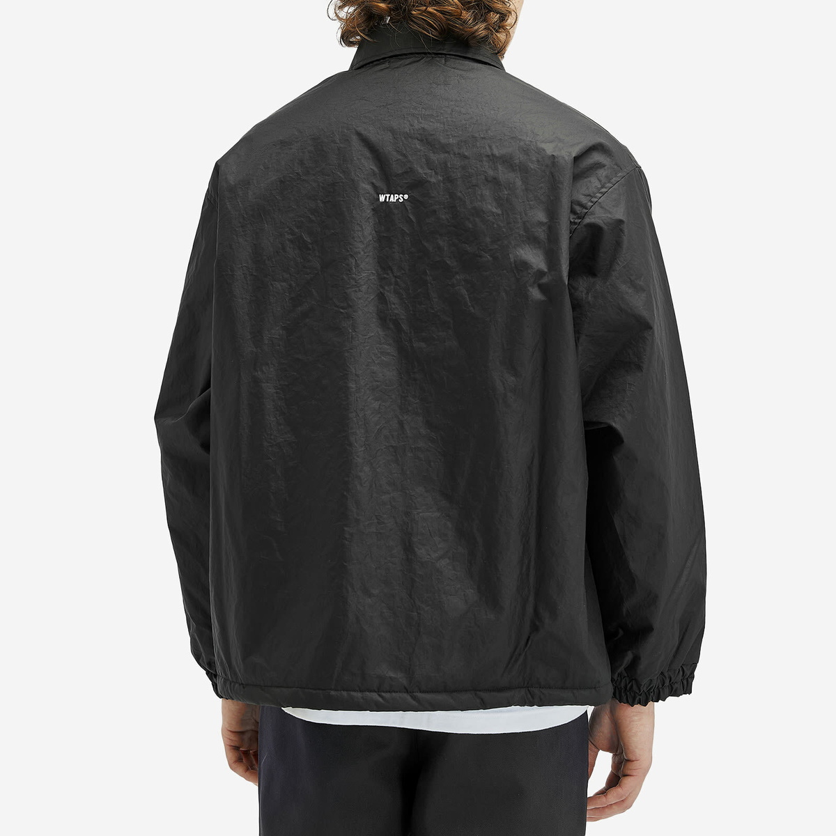 WTAPS Men's 07 Boa Lined Coach Jacket in Black WTAPS