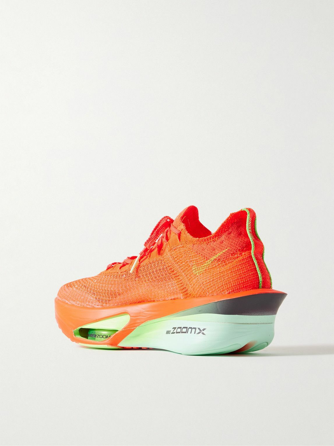 NIKE RUNNING - Alphafly 3 Road Racing Atomknit Sneakers - Red