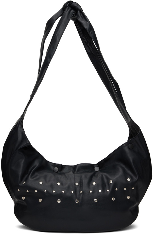 Photo: The World Is Your Oyster Black Studded Bag