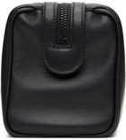 Common Projects Black Leather Logo Pouch