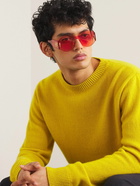 Loewe - Anagram Round-Frame Acetate Sunglasses