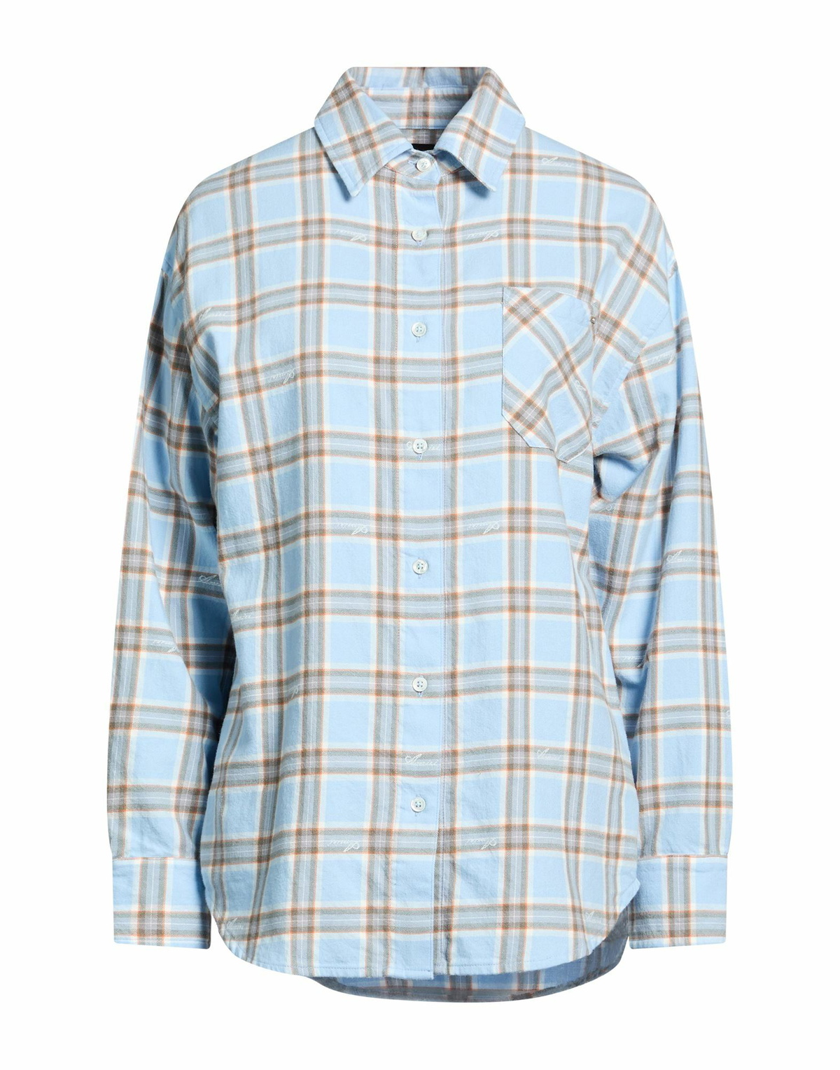 Amiri Womens Shirt Sky in Blue