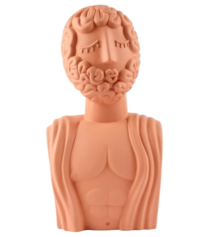 Photo: Seletti Magna Graecia Man terracotta decorative object by Antonio Aricò