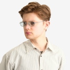 Prada Eyewear 0PR B53S Sunglasses in Silver/Azure 