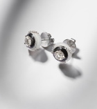Kamyen Calisto 18kt white gold earrings with diamonds