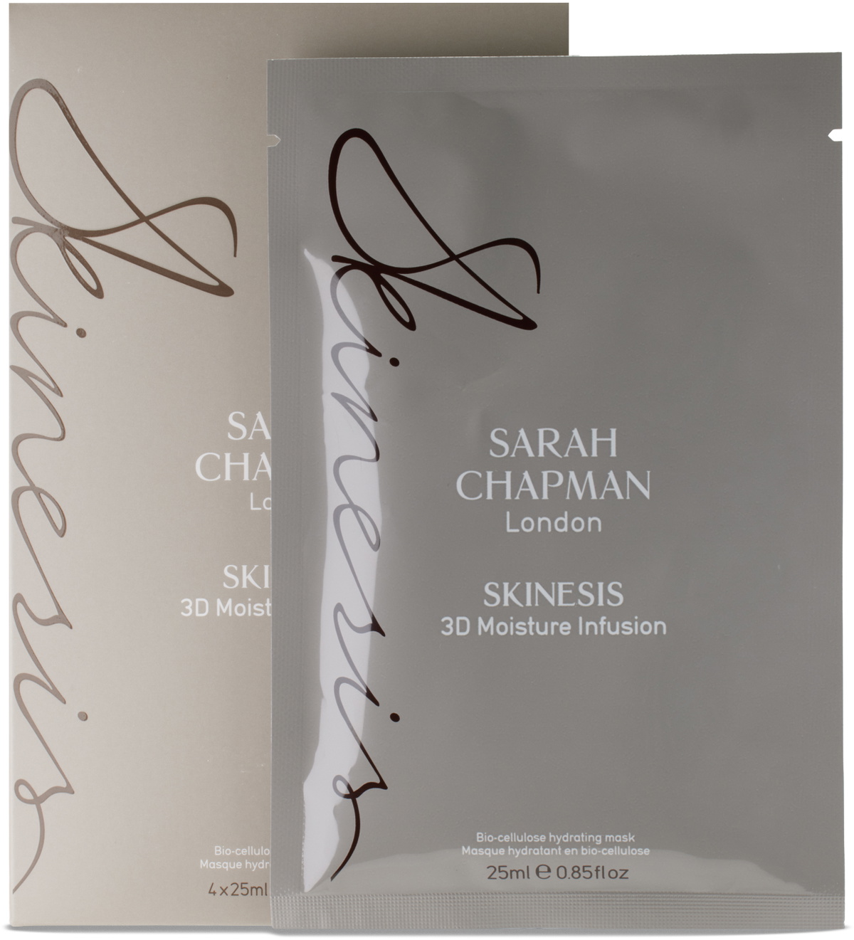 Sarah Chapman 3D Moisture Infusion Face Mask Set, 4 x 25 mL