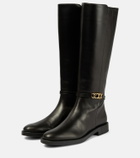 Tod's Gomma 60 leather knee-high boots