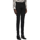 Saint Laurent Black Skinny Mid-Rise Jeans